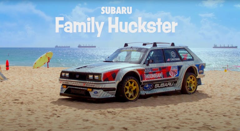 Travis Pastrana video Gymkhana 2022 Subaru