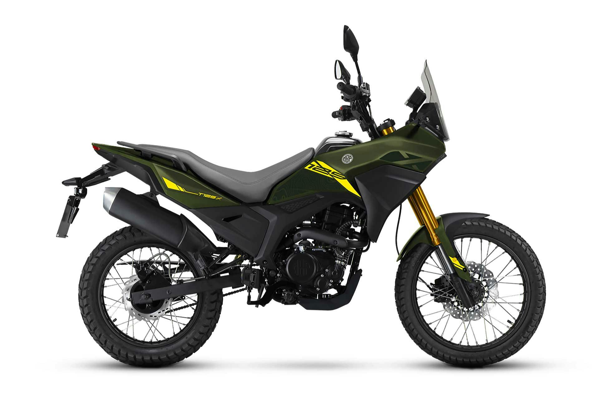 MPB T125X Adventure 125 verde