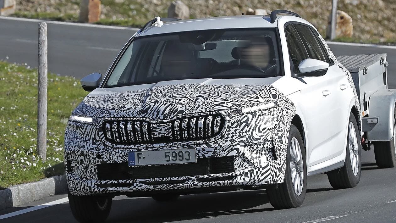 Skoda Kamiq 2023 foto spia