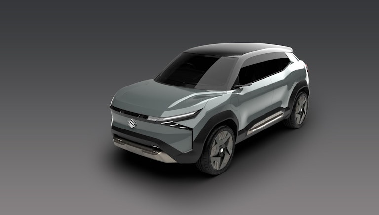 Suzuki eVX concept tre quarti anteriore