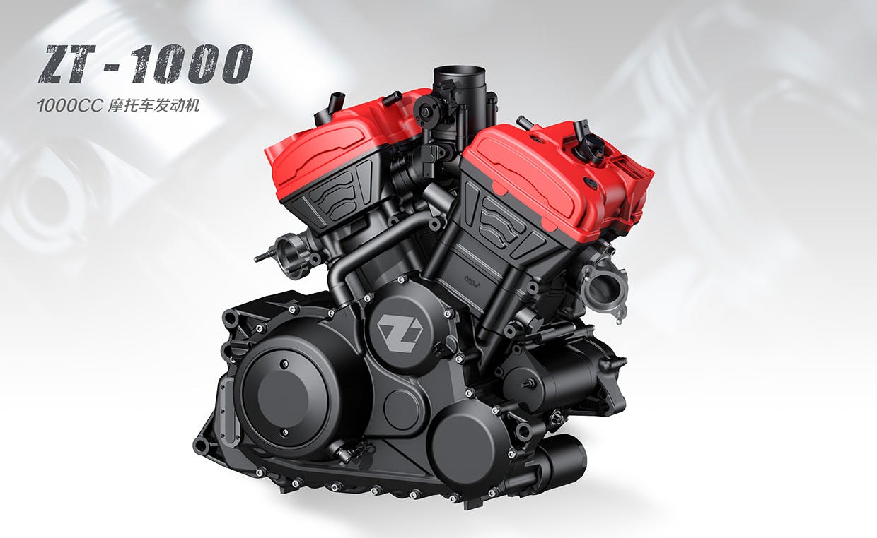 Zeths motore bicilindrico a V 1000