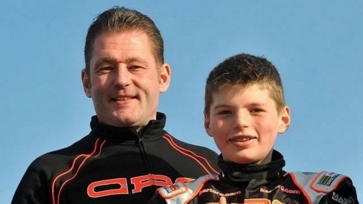 Jos e Max Verstappen