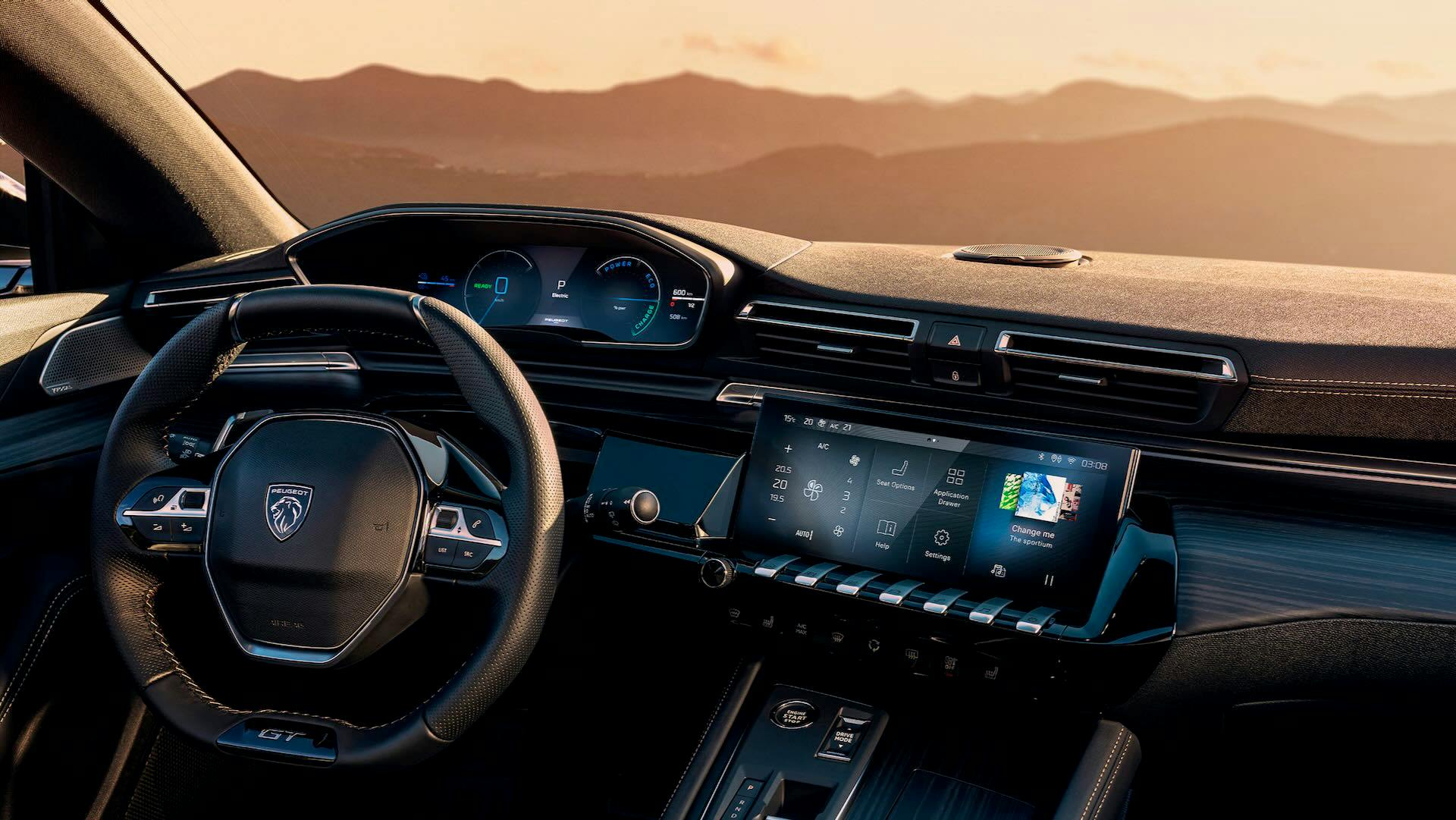 Nuova Peugeot 508 2023, plancia e strumentazione