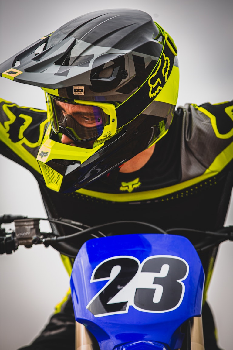 Casco da cross Fox V1