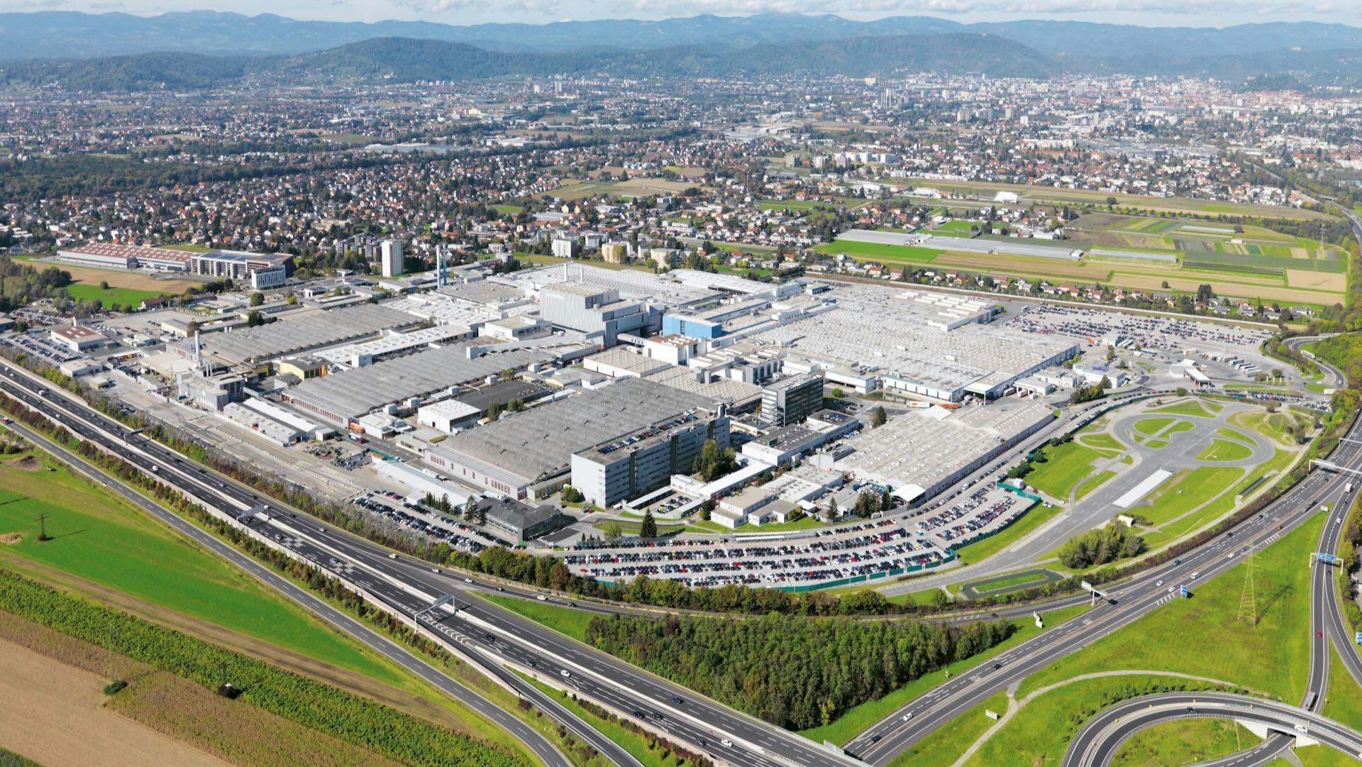 La fabbrica Magna a Graz