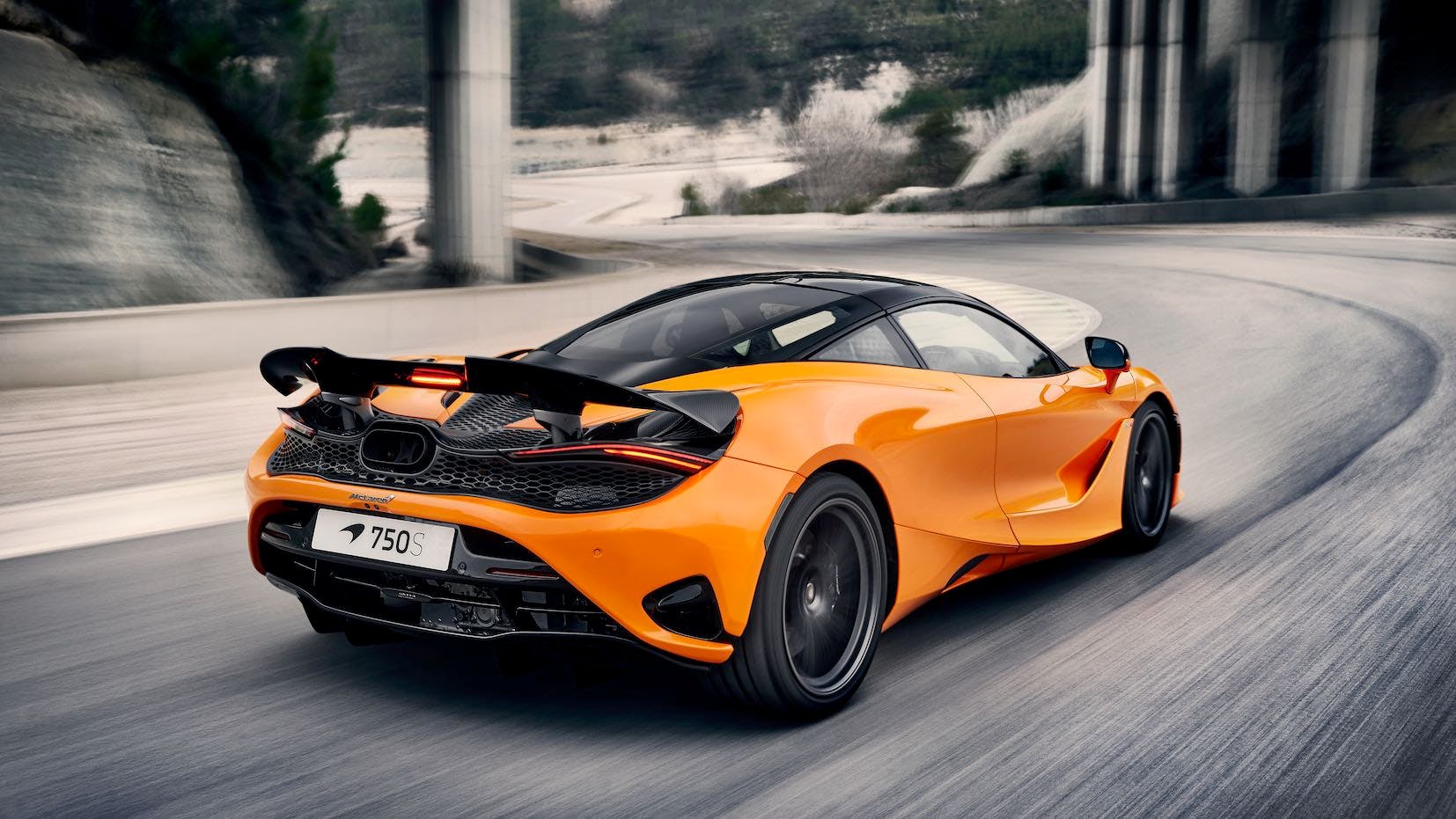 Nuova McLaren 750S, il posteriore