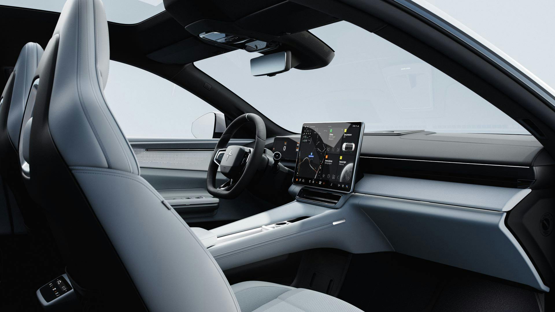 Polestar 4 plancia