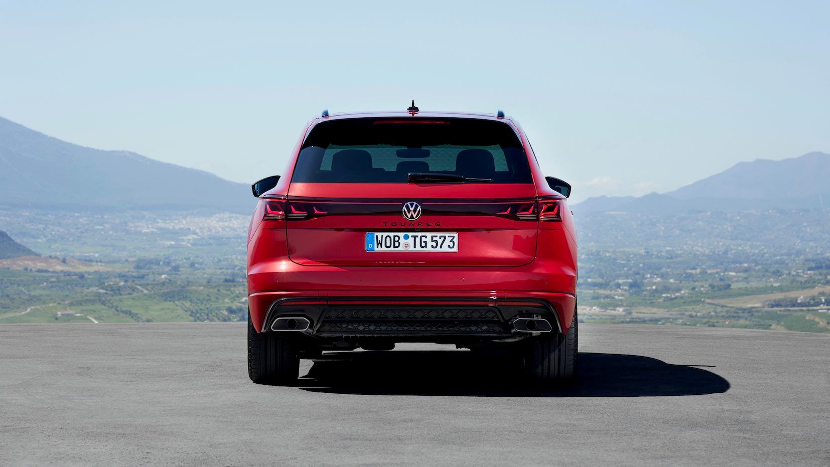 Nuova Volkswagen Touareg, le luci posteriori