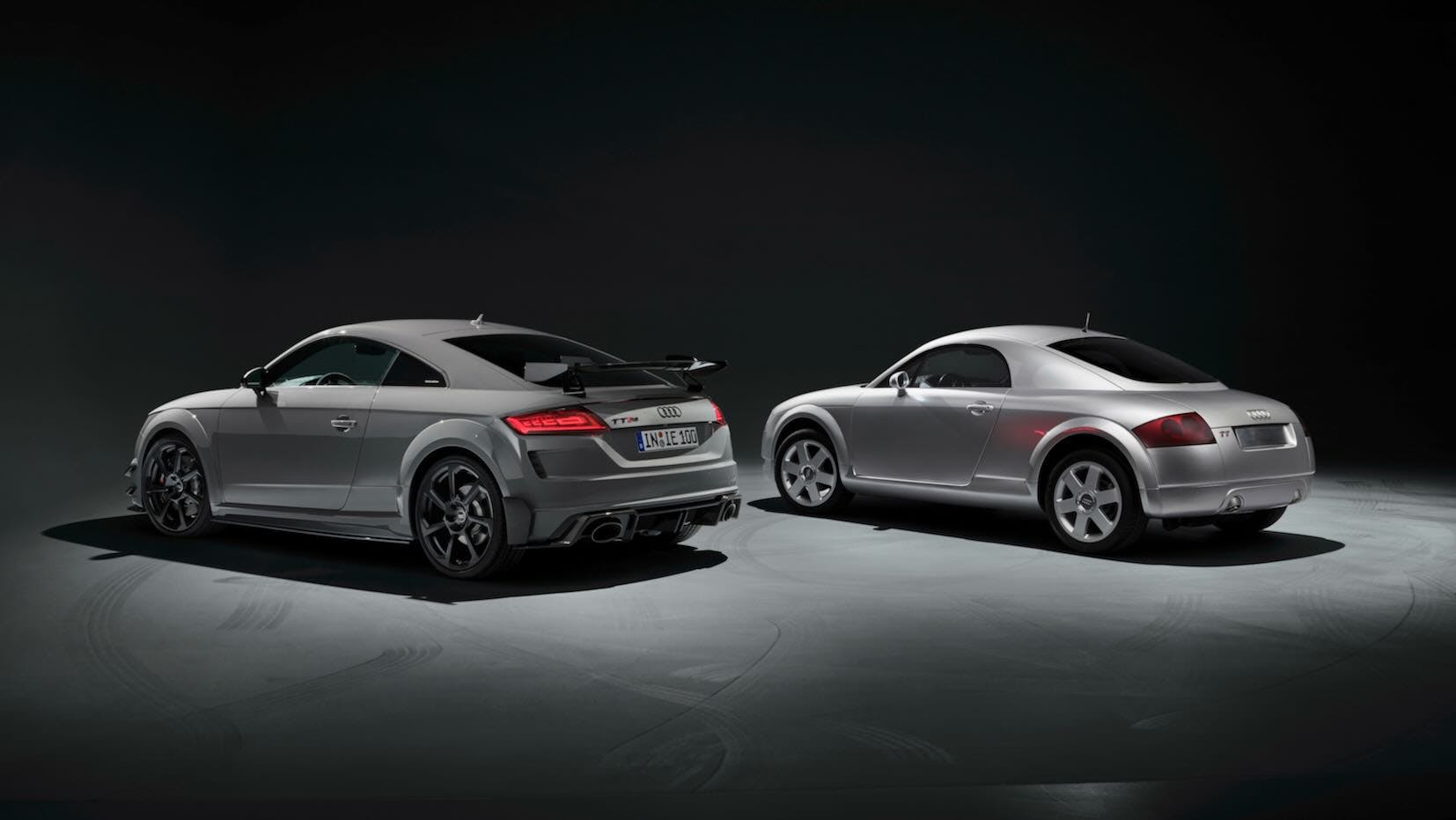 Audi TT RS Coupé iconic edition e Audi TT Coupé show car