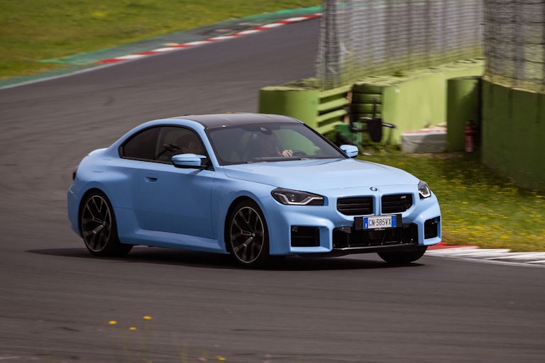 BMW M2 Zandvoort Blue a Vallelunga