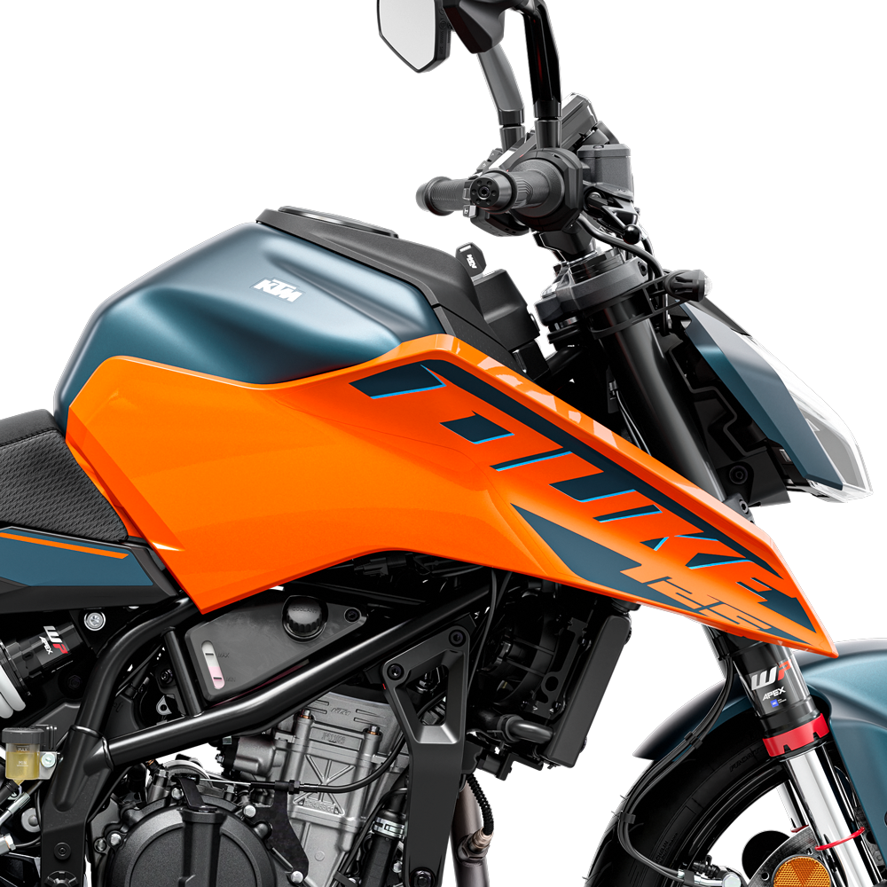 Nuova KTM Duke 125 2024 foto e caratteristiche RED Live