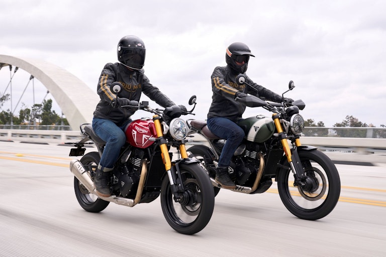 Triumph Speed 400 e Scrambler 400 X