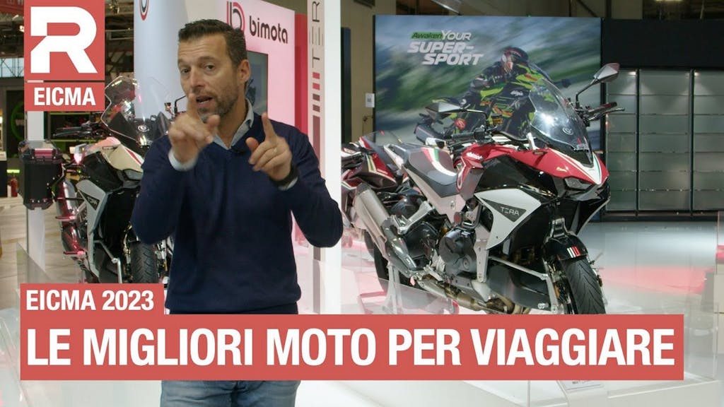 Le migliori moto per viaggiare di EICMA 2023