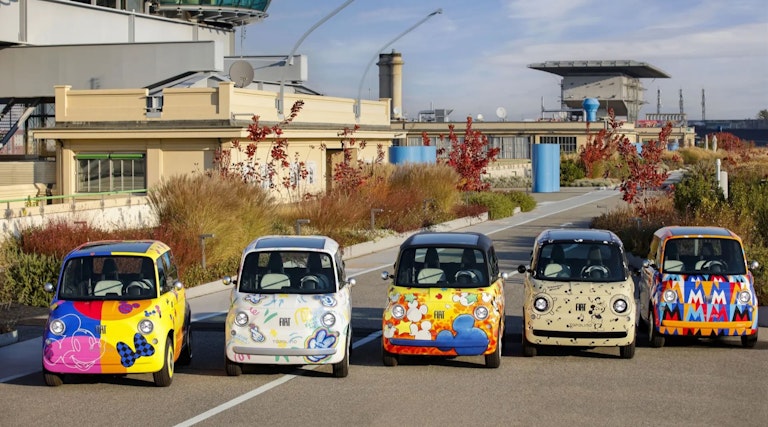 Fiat 5 one-off 100 anni Disney