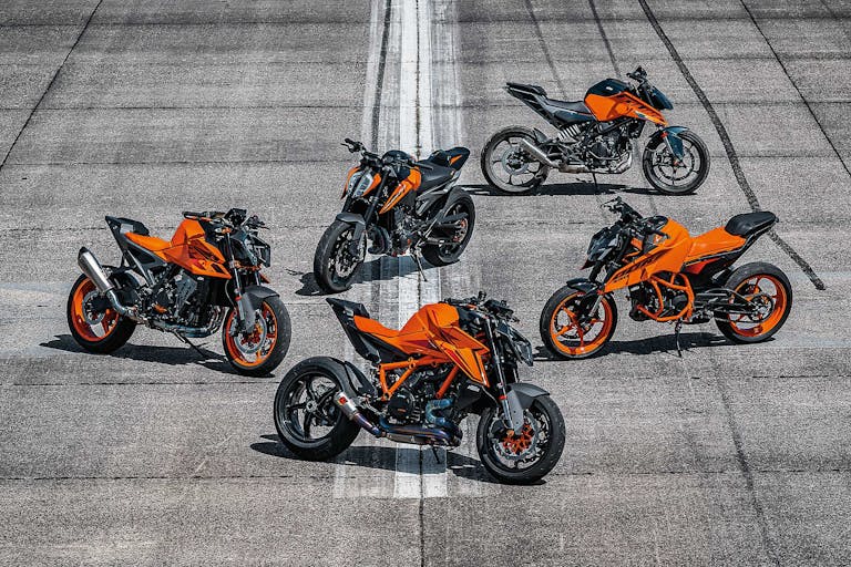 KTM Duke e SuperDuke Range 2024