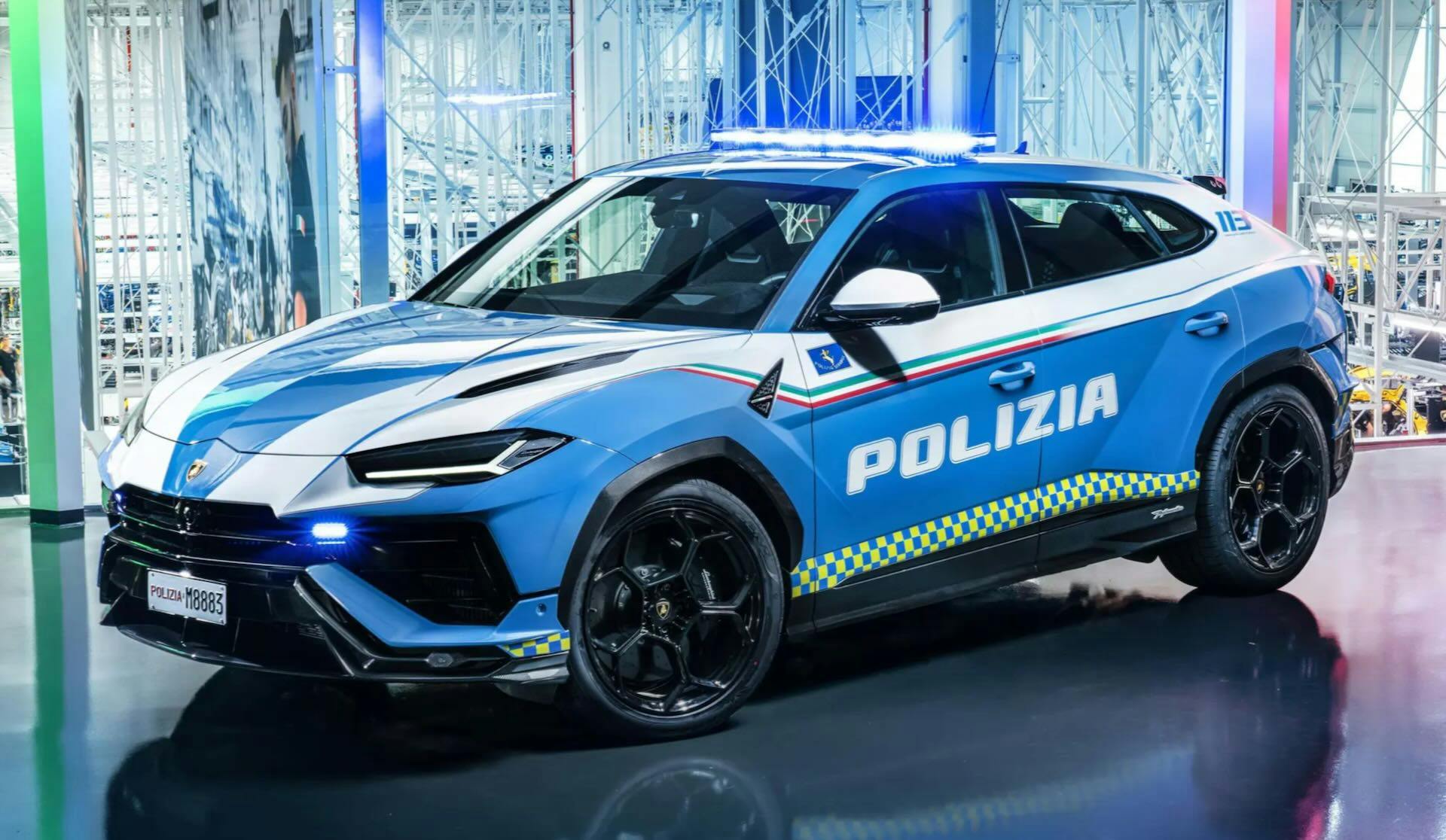 Lamborghini Urus Performante della Polizia Stradale