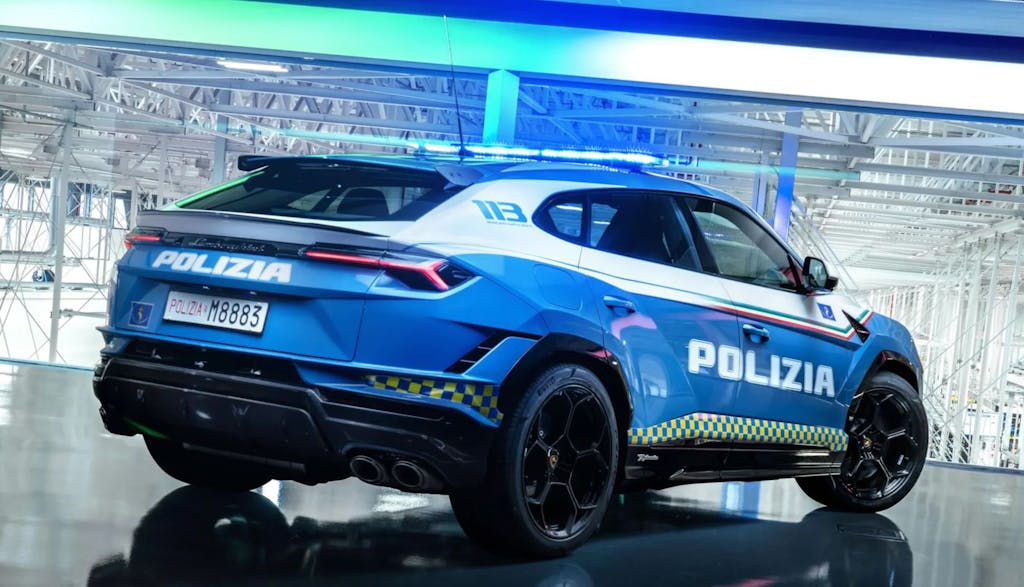 Der Neue Lamborghini Urus Performante Polizia