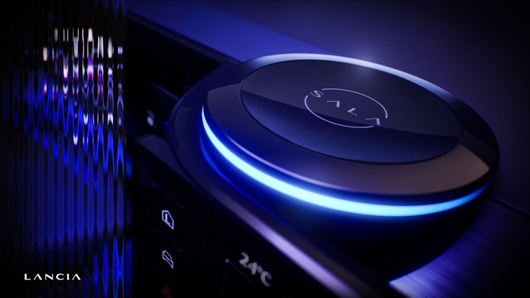 Terzo teaser Lancia Ypsilon 2024 infotainment SALA