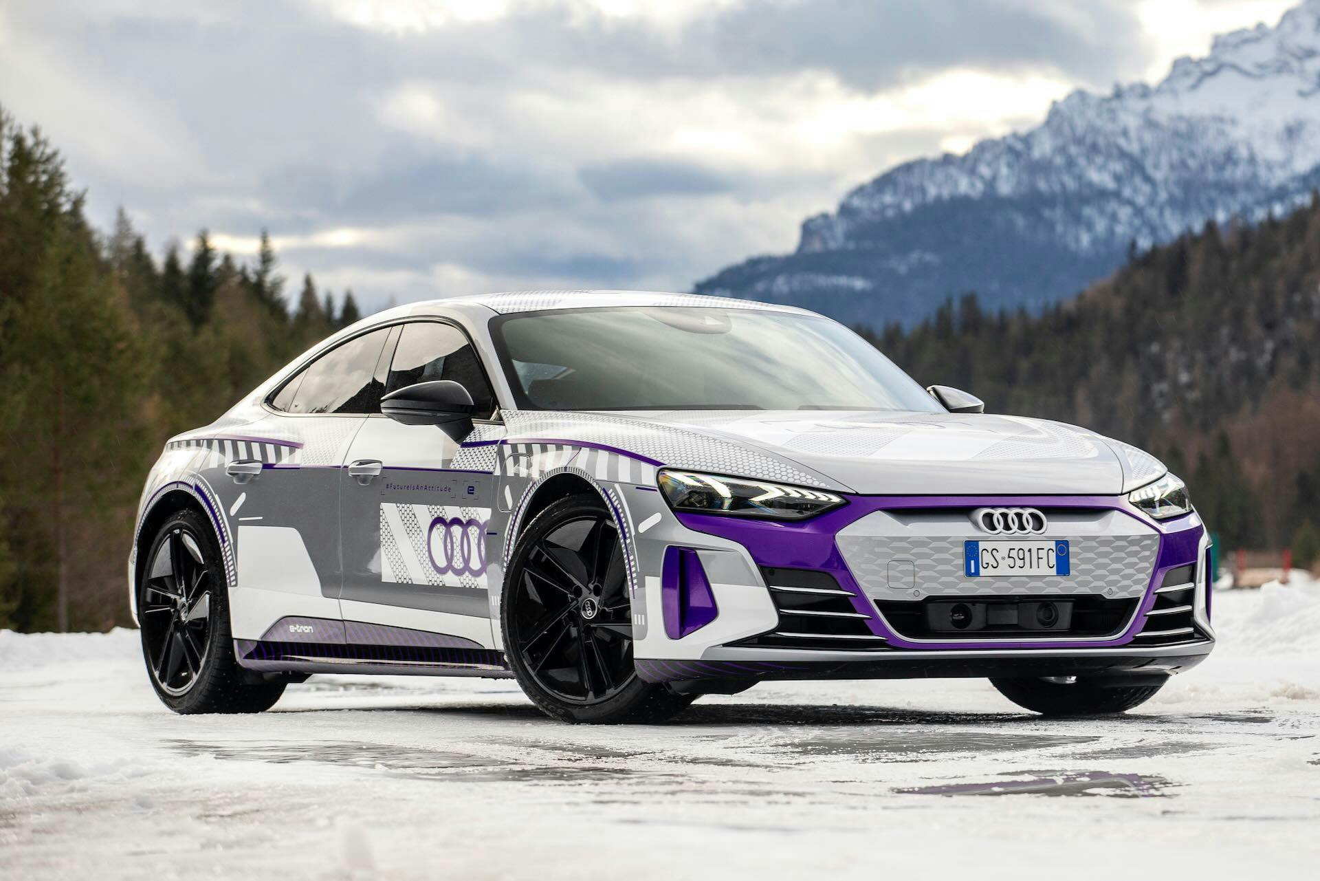 Audi RS e-tron GT ice race edition: exclusive series of Audi Sport GmbH