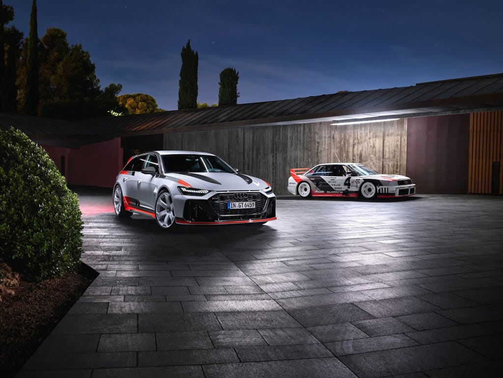 Audi RS6 Avant GT e Audi 90 quattro IMSA GTO.