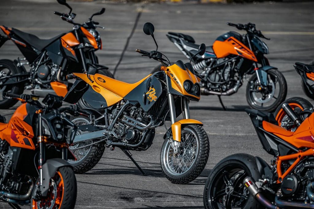 La prima KTM Duke del 1994