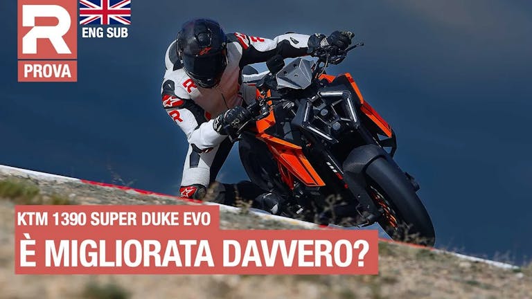 KTM 1390 Super Duke Evo Prova
