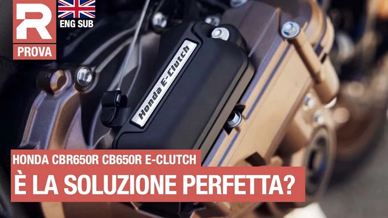 Video prova Honda CB650R e CBR650R E-Clutch