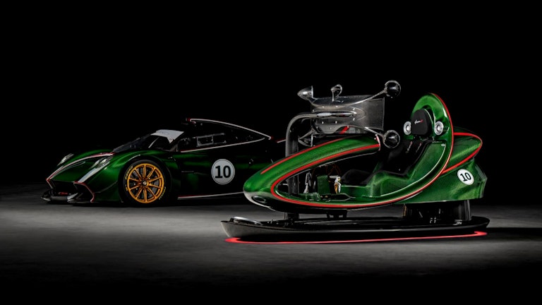 Il nuovo simulatore di guida della Pagani Huayra R