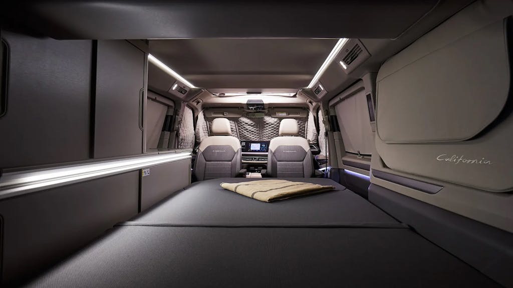 Nuovo Volkswagen California 2024, il secondo letto