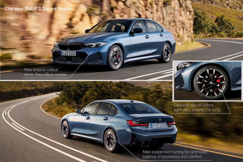 Nuova BMW Serie 3 berlina, cosa cambia