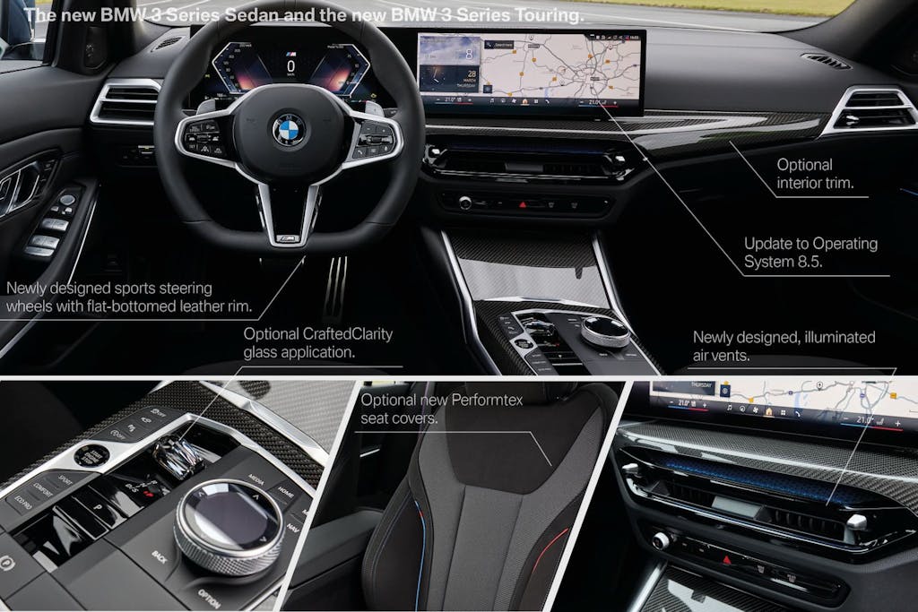 Nuova BMW Serie 3, gli interni