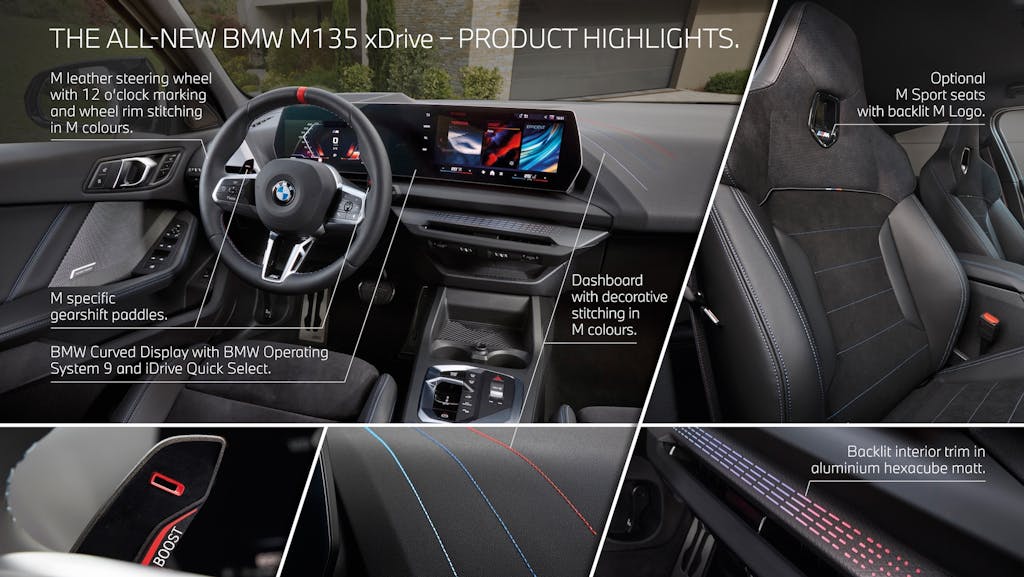 Interno BMW Serie 1 2025