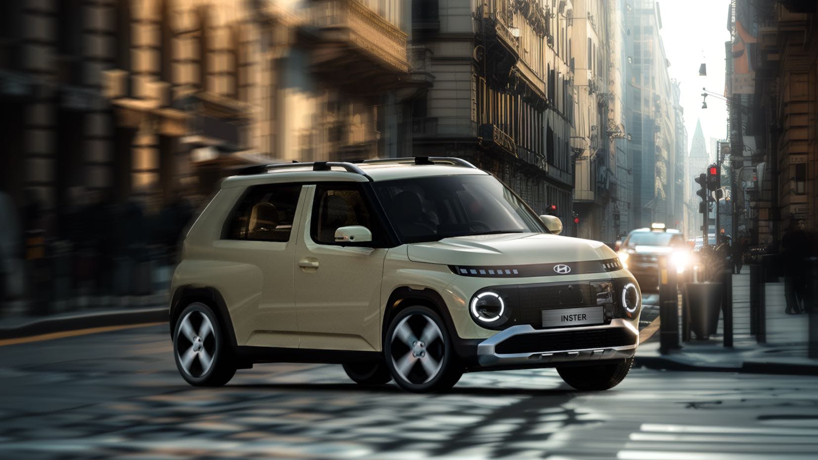 La nuova city car elettrica Hyundai Inster