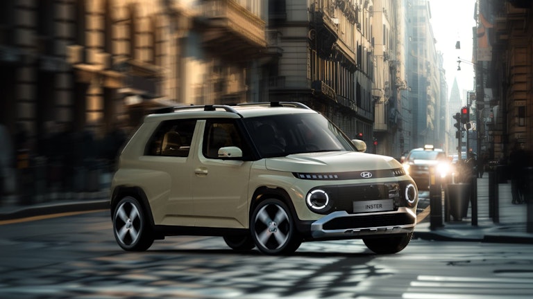 La nuova city car elettrica Hyundai Inster