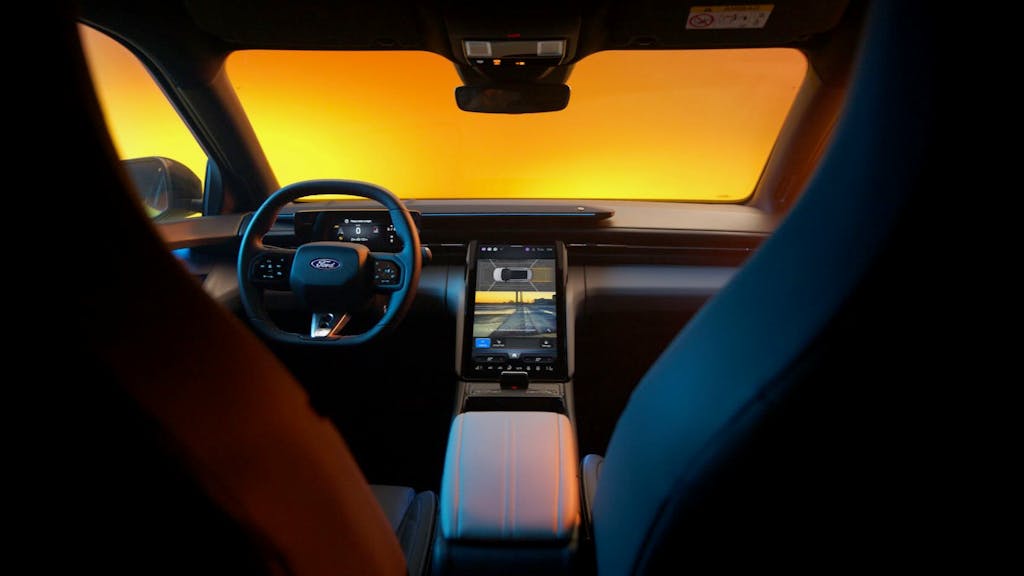 Nuova Ford Capri 2024, interni
