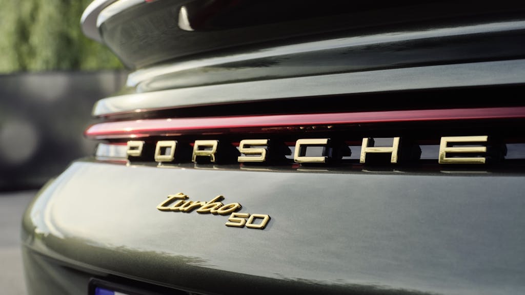 Porsche 911 Turbo 50 Years Aventurine Green