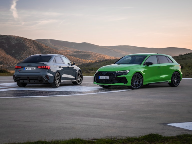 Audi RS3 Due e tre volumi