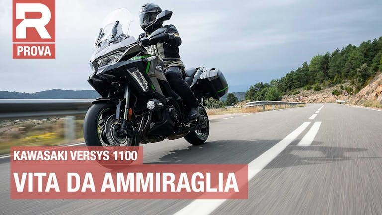 Copertina prova Kawasaki Versys 1100