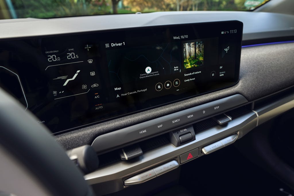 infotainment Kia EV3