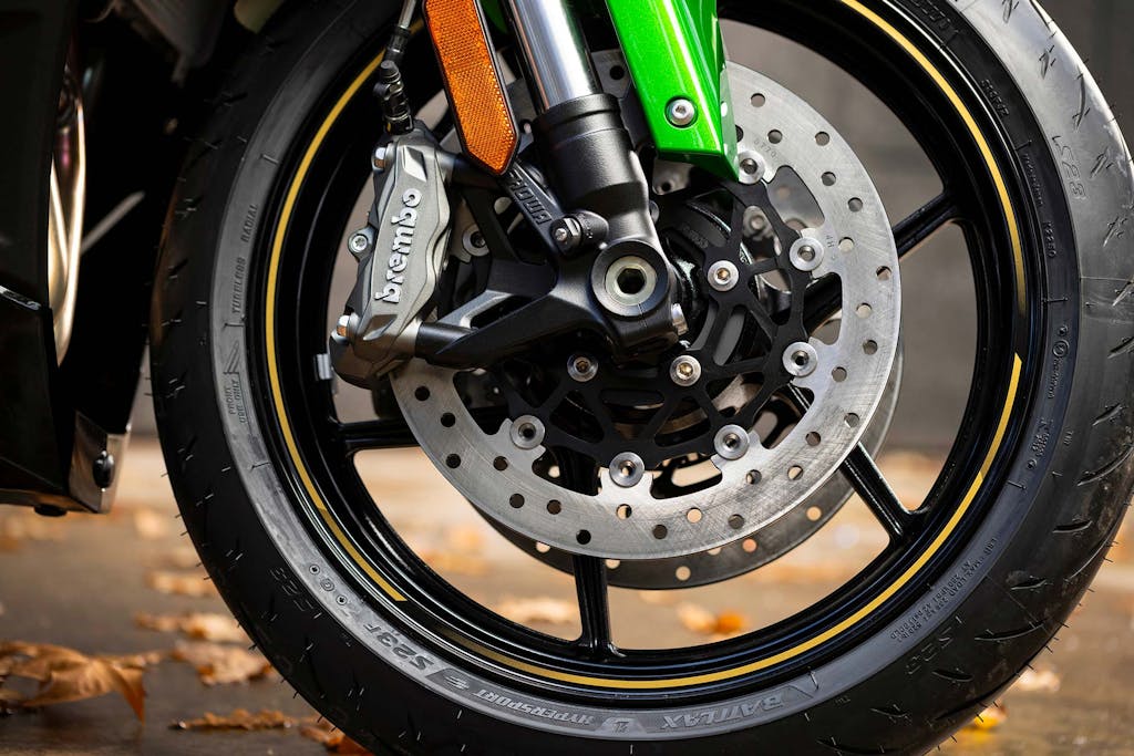 I freni Brembo della Kawasaki Ninja 1100SX SE