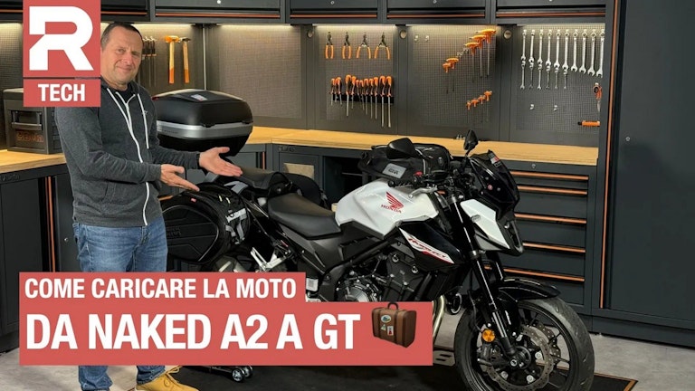 Come caricare la moto