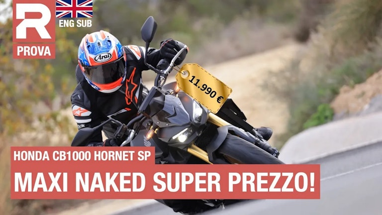 Honda CB1000 Hornet SP - prova