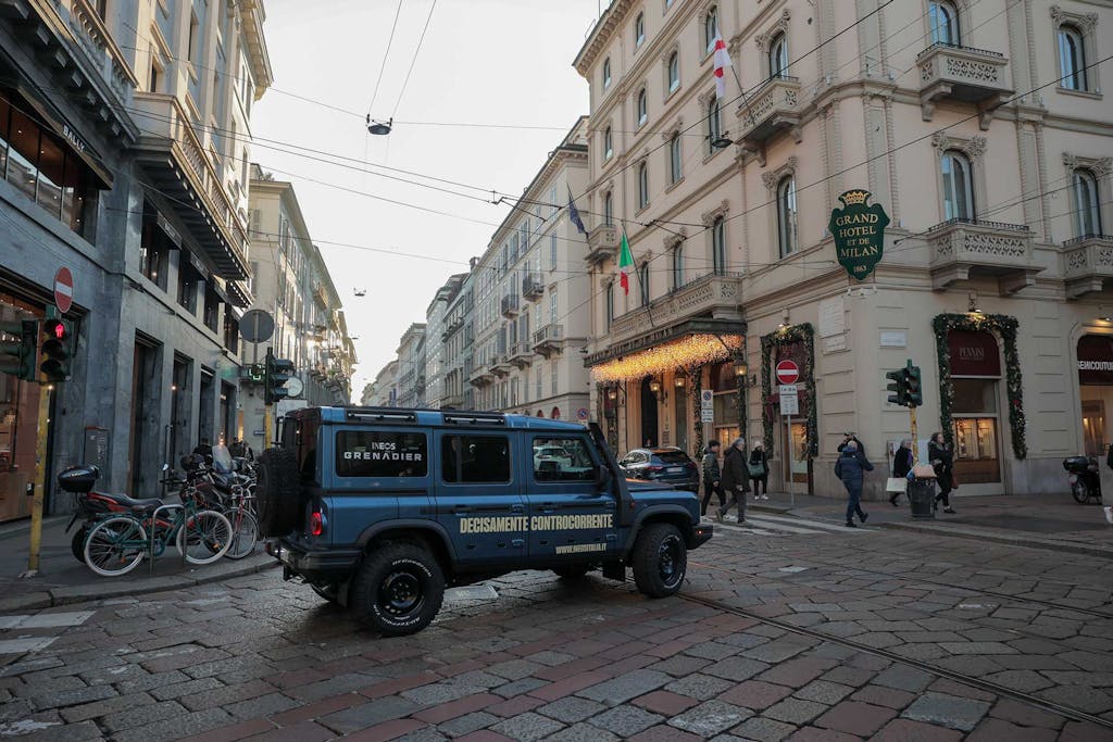INEOS Grenadier a Milano