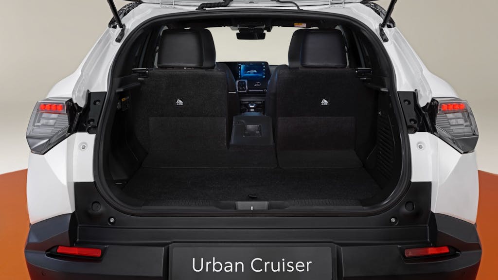 Nuova Toyota Urban Cruiser, il bagagliaio