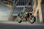 Kawasaki z900 foto in studio laterale