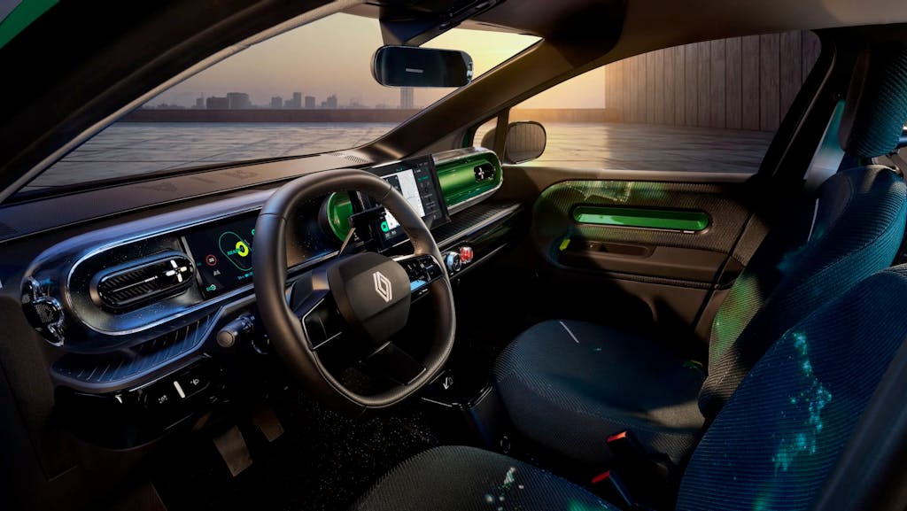 Nuova Renault Twingo Electric, la plancia