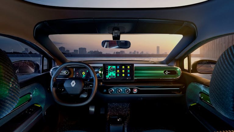 Nuova Renault Twingo Electric, la plancia