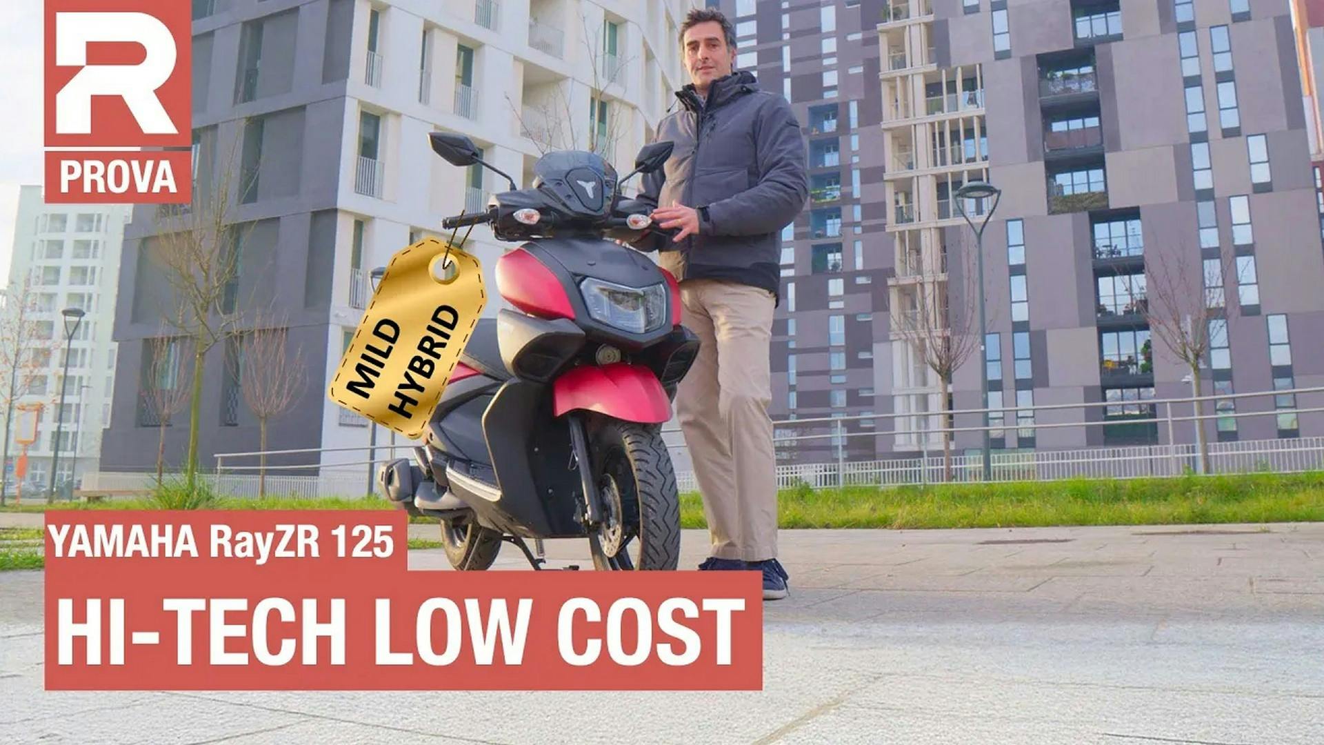 Yamaha RayZR 125 prova