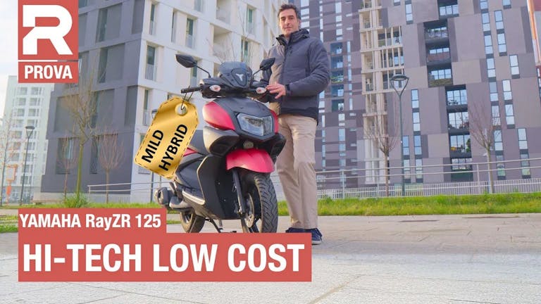 Yamaha RayZR 125 prova