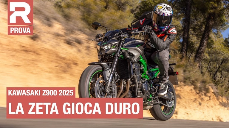 Prova Kawasaki Z900 2025